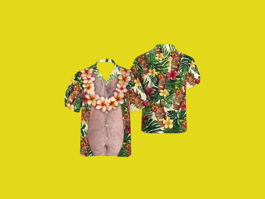 Big Belly Hawaiian Shirts