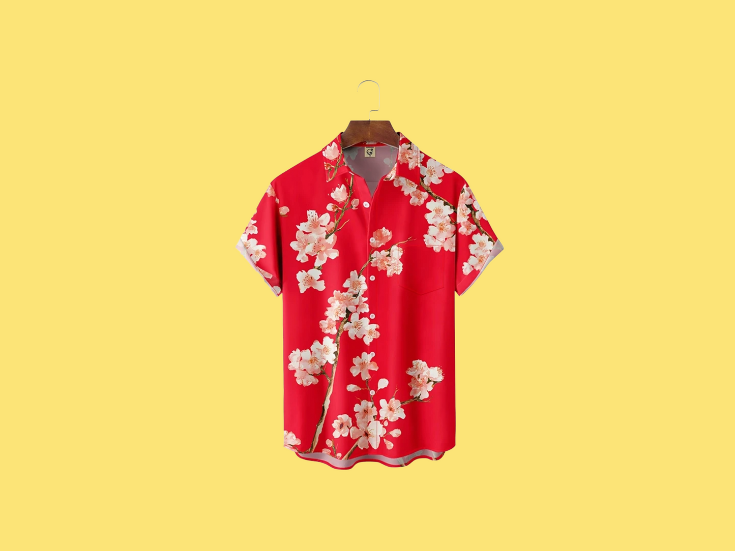 Floral Hawaiian tee