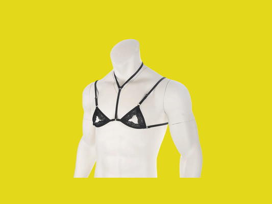 Men Mini Bra Top