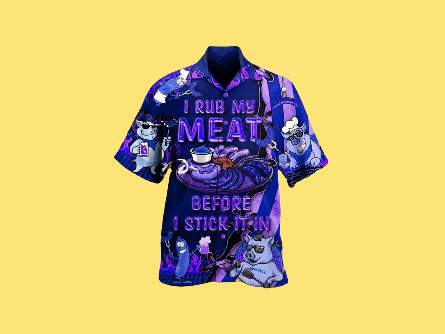 Meat rub Hawaiian tee