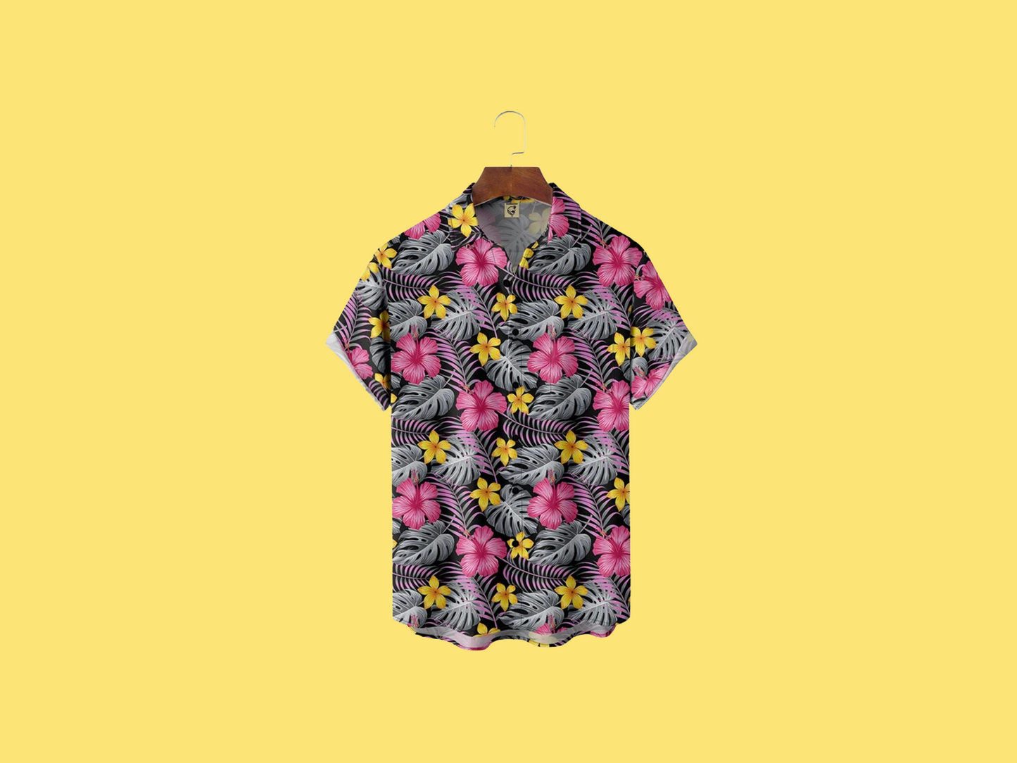 Floral Hawaiian tee