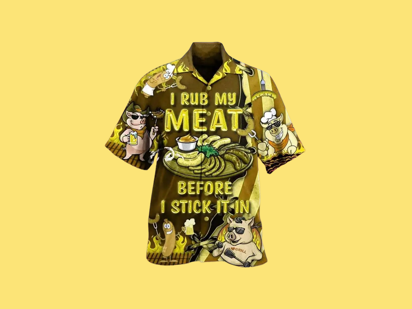 Meat rub Hawaiian tee