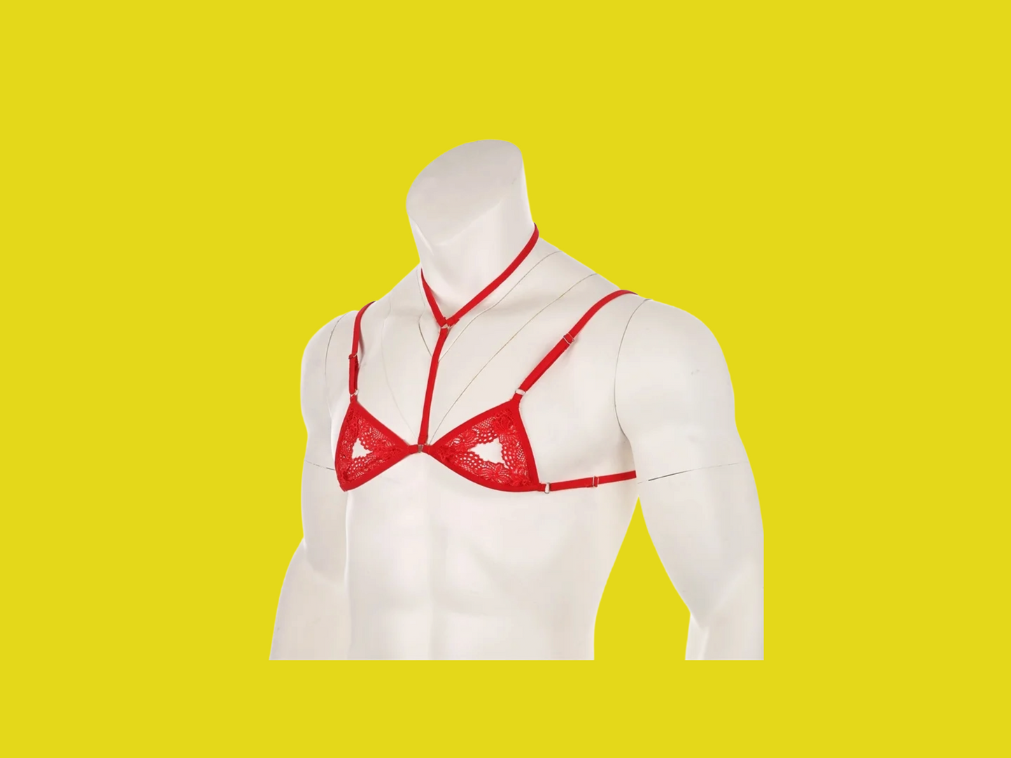 Men Mini Bra Top
