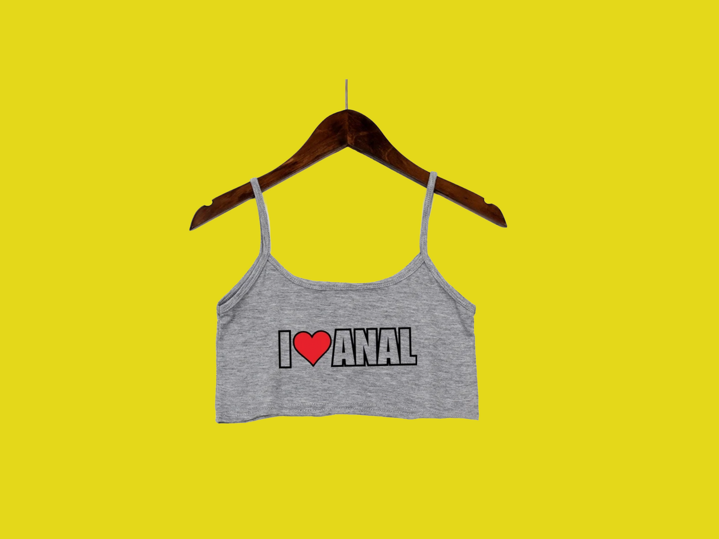 I Love Anal: Crop top design