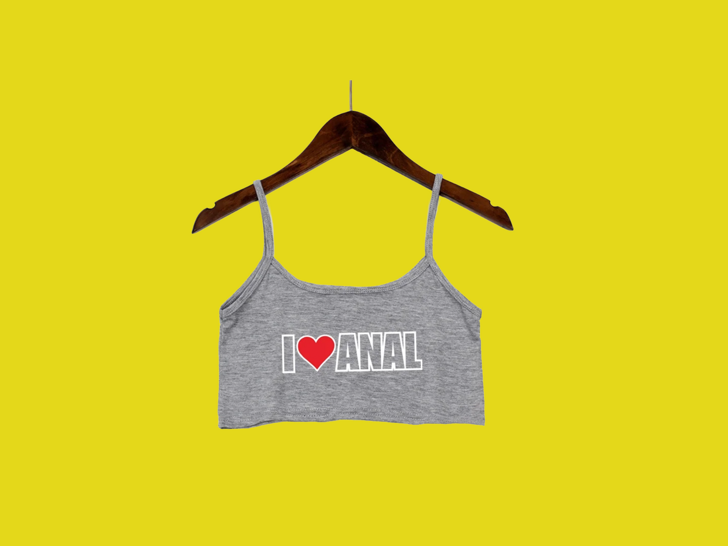 I Love Anal: Crop top design
