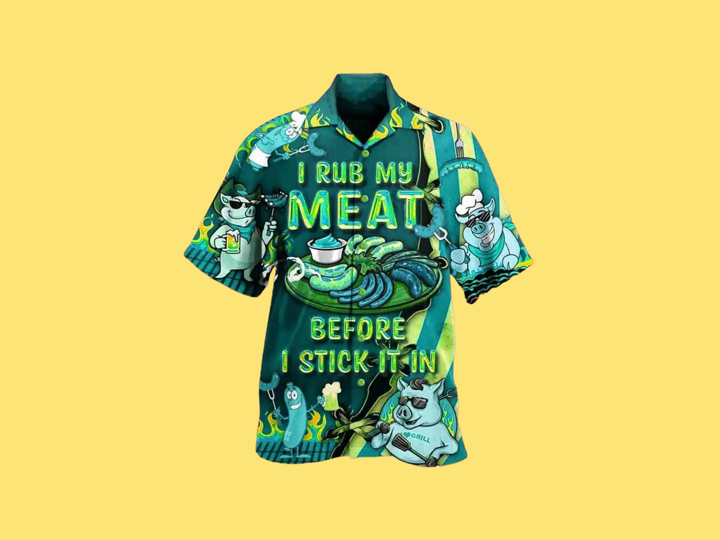Meat rub Hawaiian tee