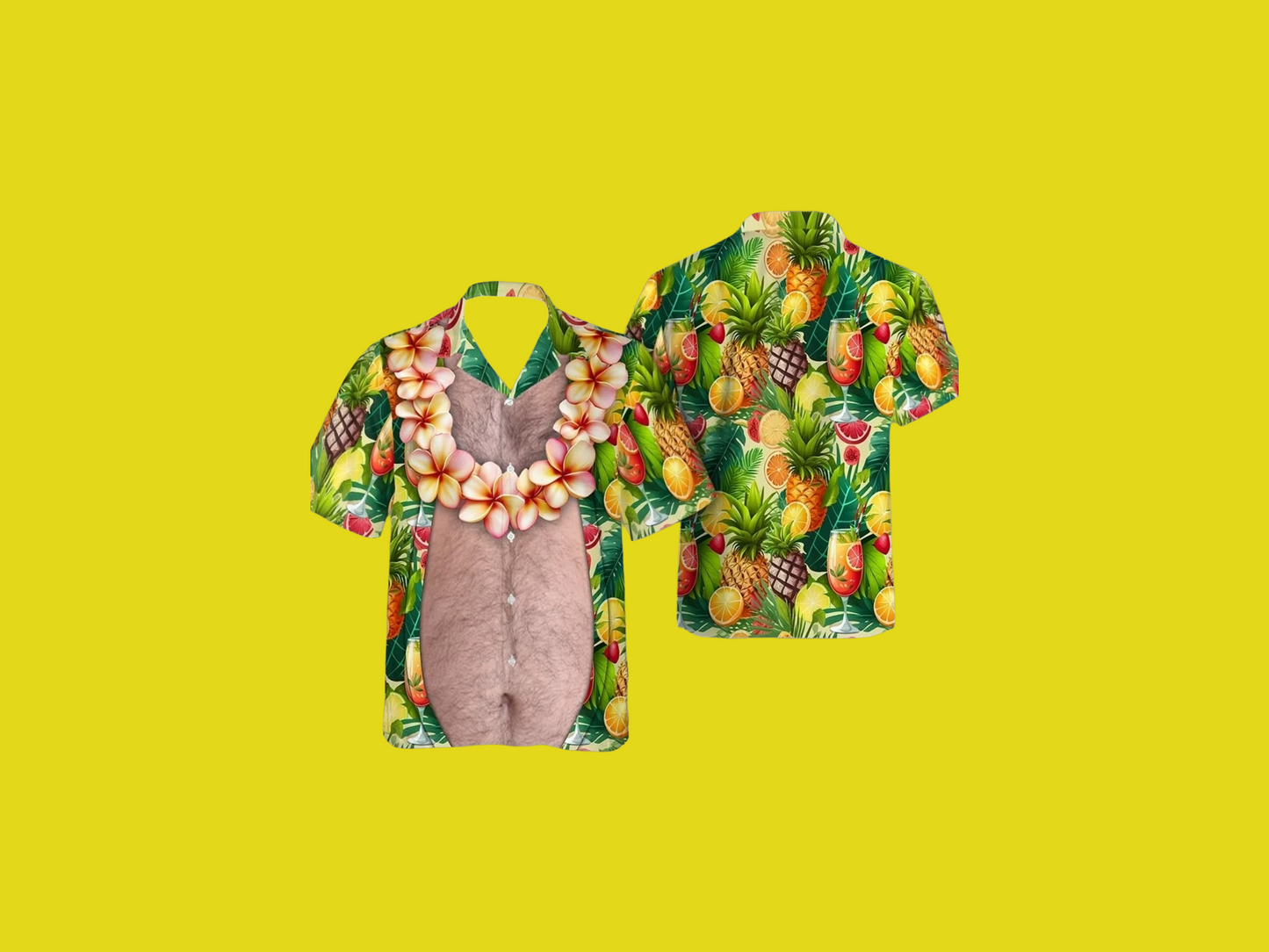 Big Belly Hawaiian Shirts